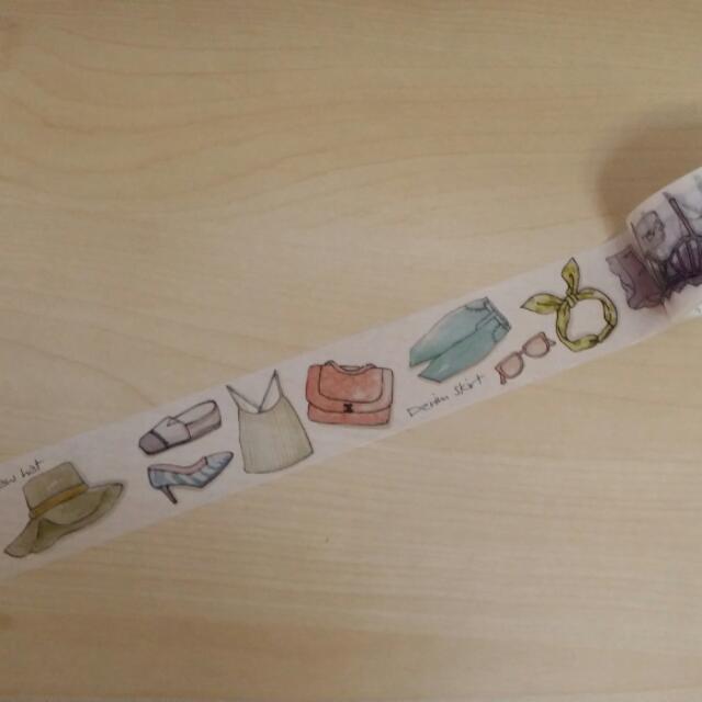 Washi Tape Wardrobe Books Stationery On Carousell