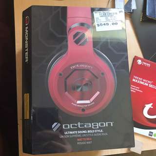 Monster Octagon Over Ear Headphones