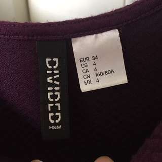 Purple Dress by HnM