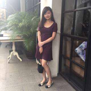 Purple Dress by HnM