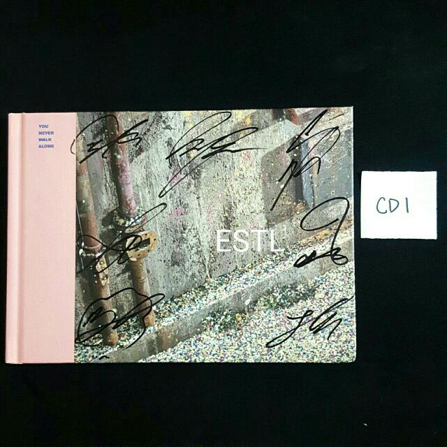 비매 Bts You Never Walk Alone Ynwa All Member Signed Promo Right Version Pink Entertainment K Wave On Carousell 비매 Bts You Never Walk Alone Ynwa All Member Signed Promo Right Version Pink Entertainment K Wave On Carousell