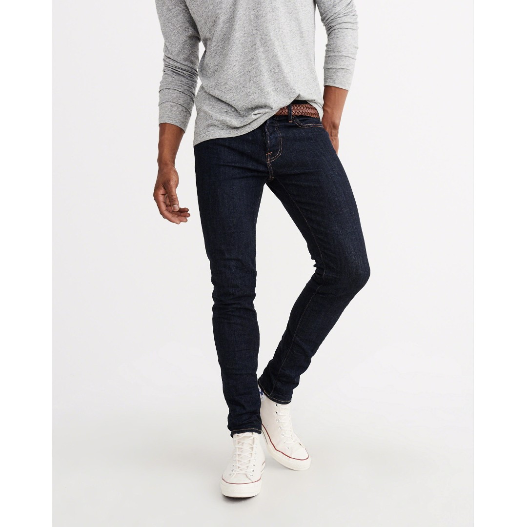 A F SUPER SKINNY JEANS Men s Fashion Bottoms Jeans on Carousell