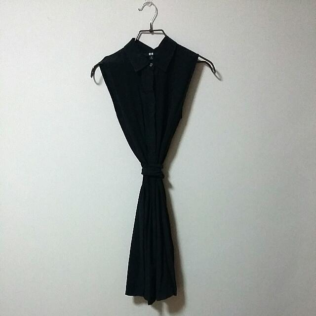 uniqlo black dress