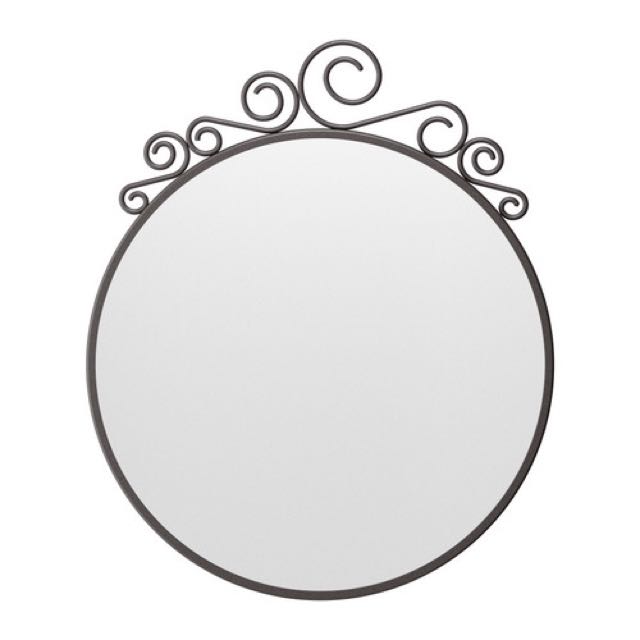 Ekne Princess Ikea Mirror, Furniture & Home Living, Furniture, Other