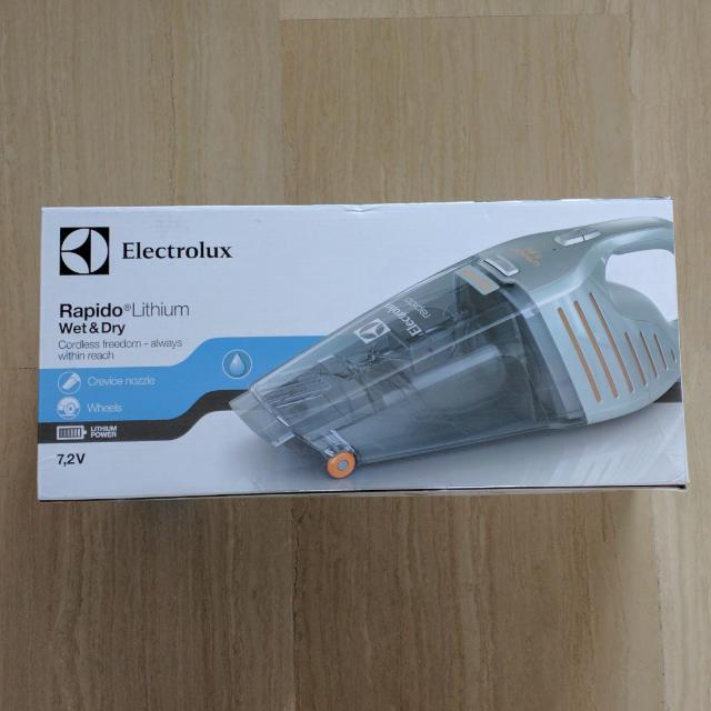 Electrolux ZB6106WD Rapido Wet & Dry Handheld Vacuum Cleaner, TV