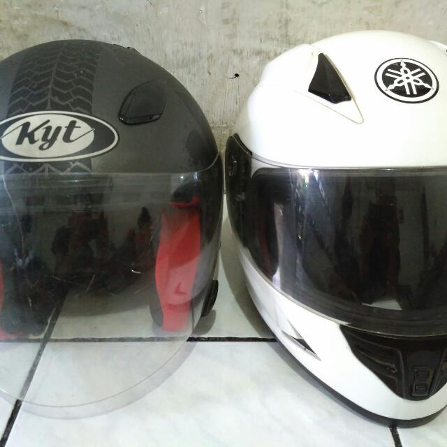 Helm Kyt Djmaru Motif Helm Fullface Yamaha R15 Motorbikes On