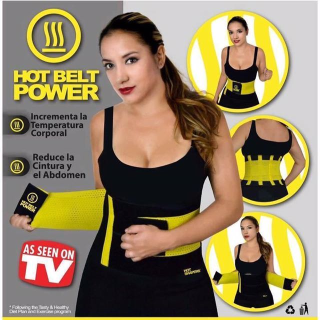 Hot Shaper Power Belt (Category: Braces, Support & Protection) located in Mandaluyong City. Submitted by shopmla (Listing ID 102101623, Image 1). Description: .