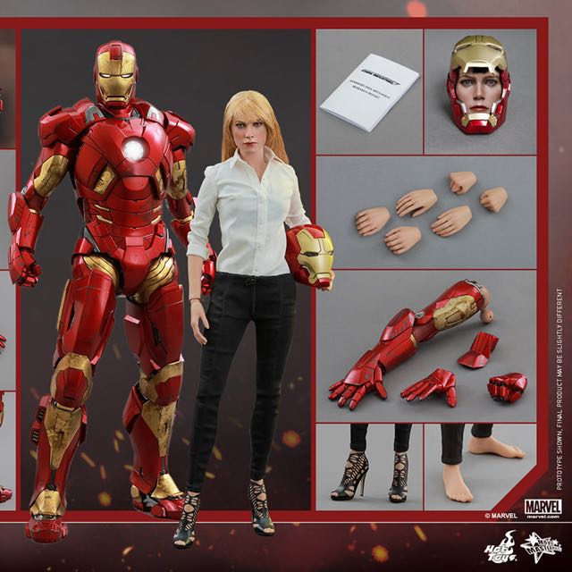 hot toys pepper potts