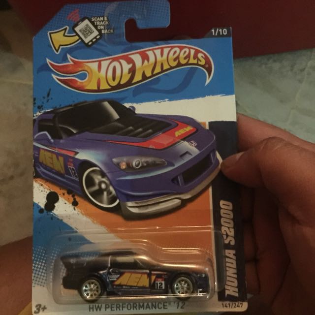 hot wheels honda s2000 super treasure hunt