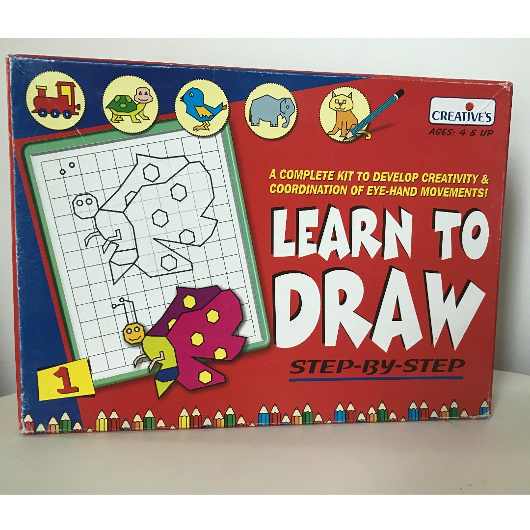 Learn To Draw Marker Board And Easy To Draw Book Babies Kids
