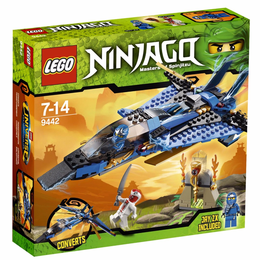 lego ninjago jays storm fighter 9442