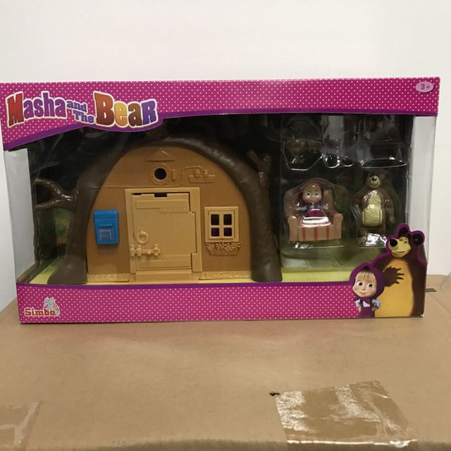 masha and the bear house playset