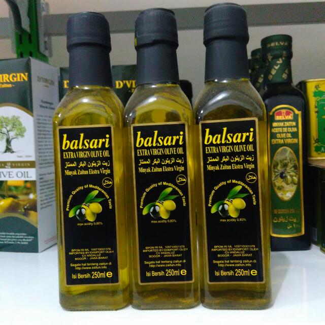 MINYAK ZAITUN EXTRA VIRGIN NON ORGANIK BALSARI, Olshop ...