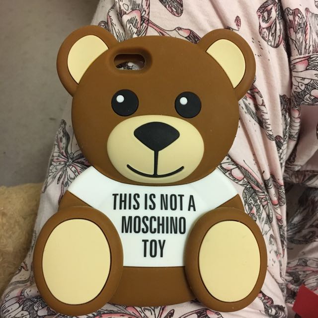 Moschino Copy 3d Cute Kawaii Teddy Bear Iphone 6 6s Phone Case