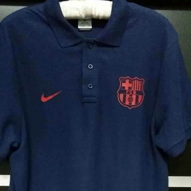 Nike FC Barcelona Polo Shirt, Men's Fashion, Tops & Sets, Tshirts