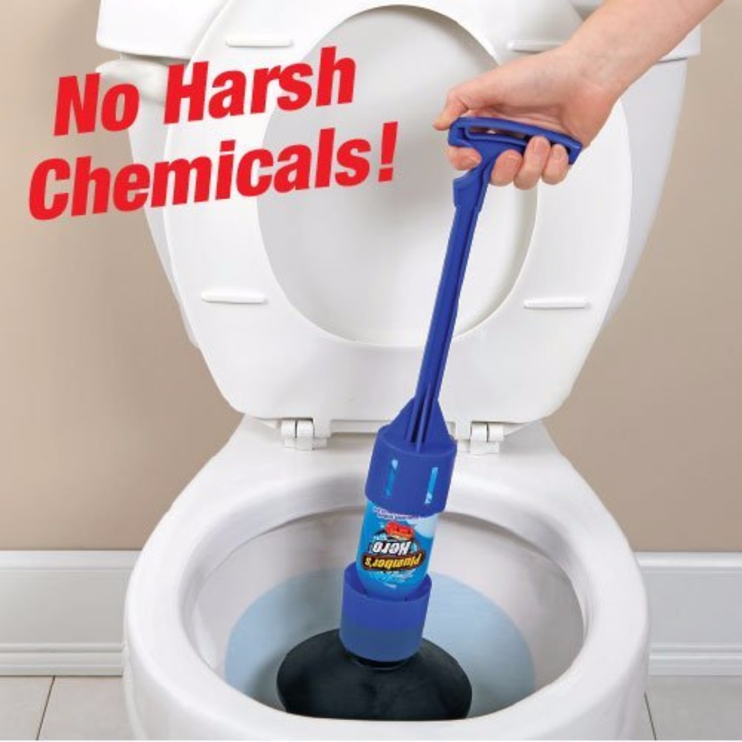 Plumber's Hero Kit - Unclog Drains Instantly - 20 Uses in Every Can As ...