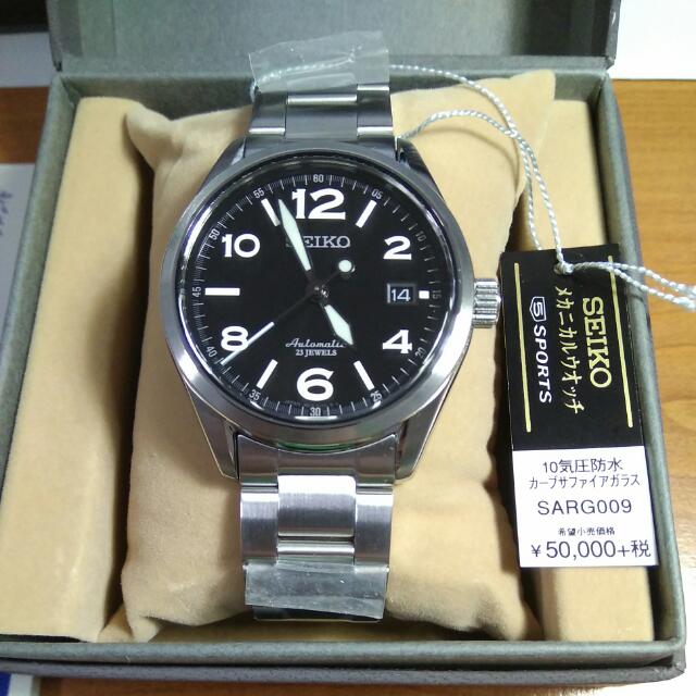 New Seiko SARG009 SARG 009, Men's Fashion, Watches & Accessories, Watches  on Carousell