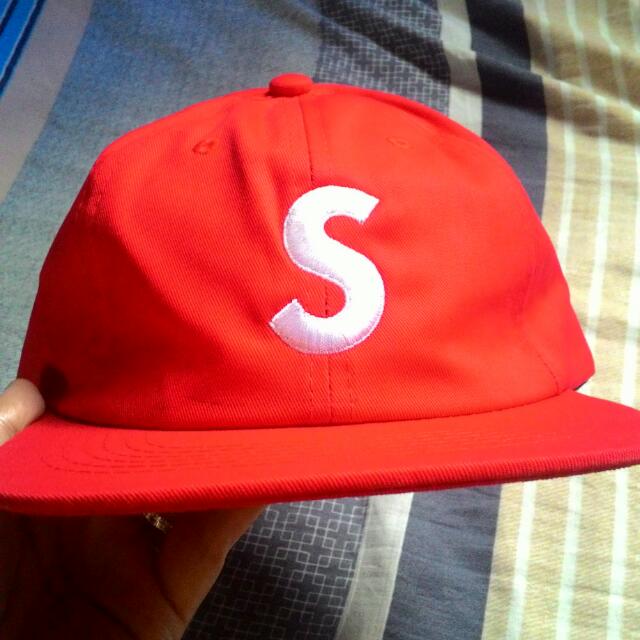 Supreme S Logo Hat, Cap, Men's Fashion, Watches & Accessories ...