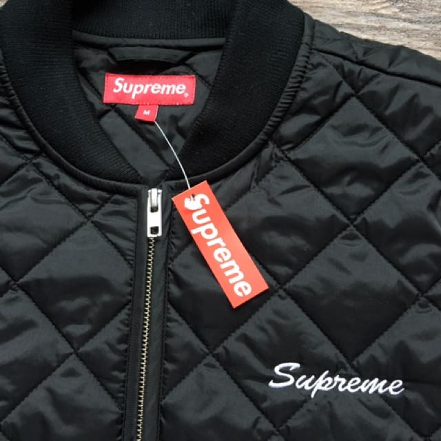 Quilted work jacket top