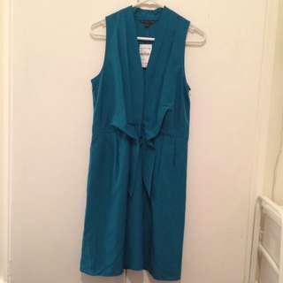 Felicity &Coco Teal Dress Brand New Small