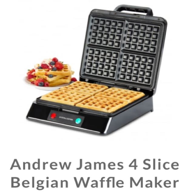 andrew james belgian waffle maker