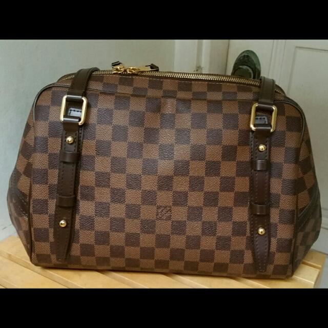 Authentic Louis Vuitton Damier Ebene Rivington GM Shoulder Bag – Paris  Station Shop