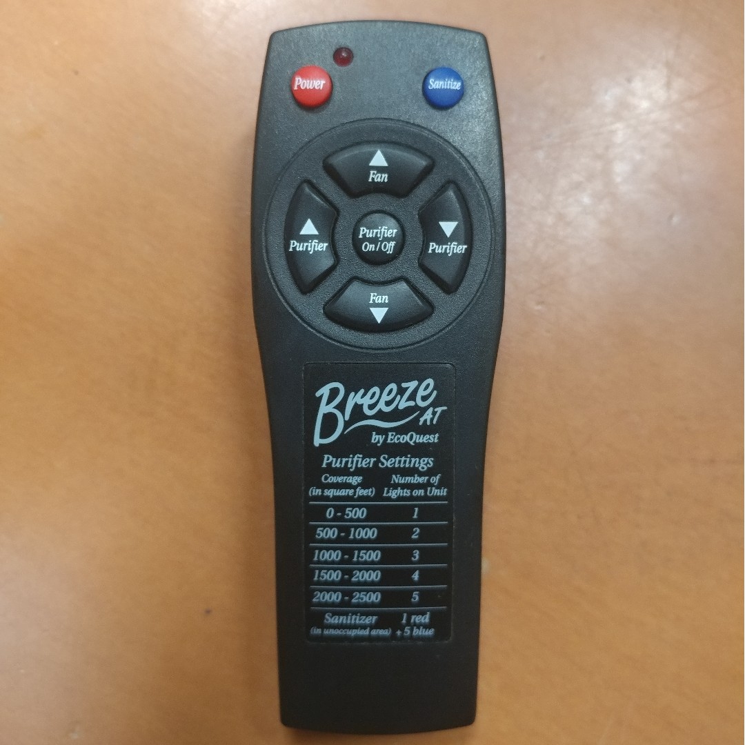 Breeze AT Remote Control, Furniture u0026 Home Living, Cleaning u0026 Homecare  Supplies, Pest Control on Carousell