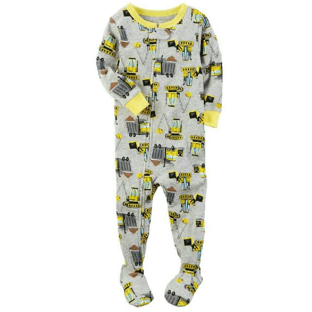Carter's construction pajamas discount