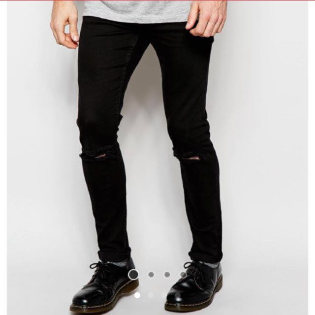 cheap monday ripped jeans