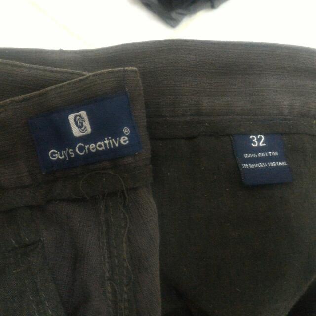 Guys Vision Slack Pants Men S Fashion Clothes On Carousell