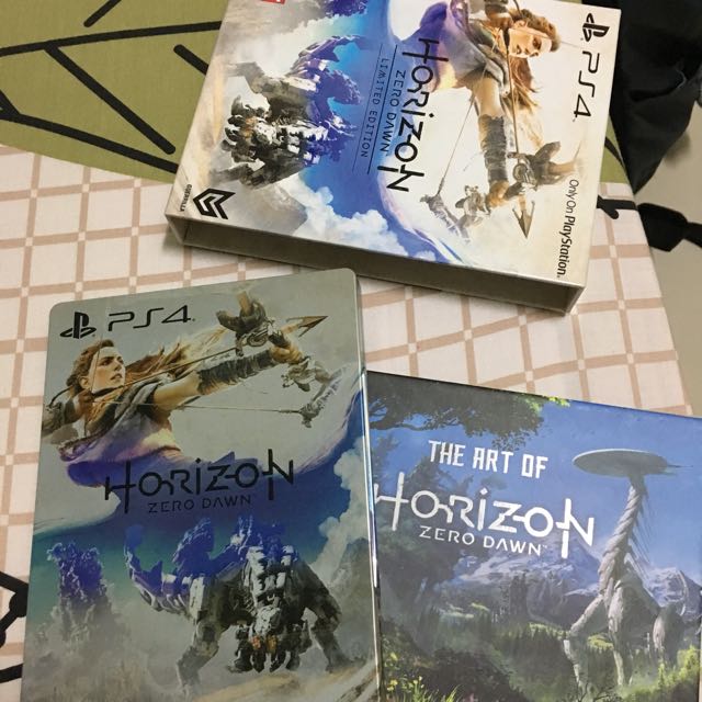 Horizon Zero Dawn Ps4 Limited Edition Toys Games Video Gaming Video Games On Carousell