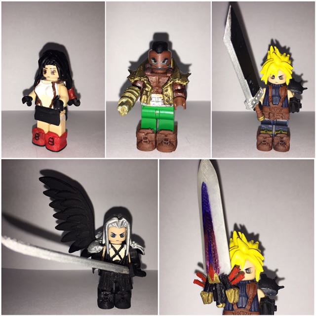 Final fantasy lego 2025 minifigures