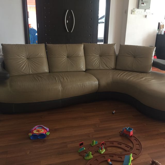 Lorenzo L Shaped Sofa Leather