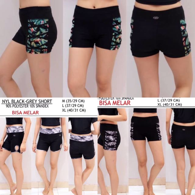 Nyl Sport Short Legging Olshop Fashion Olshop Wanita On Carousell