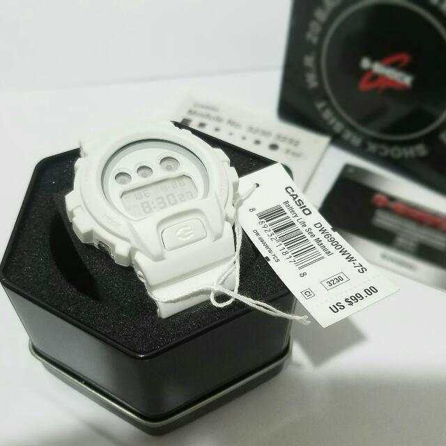 G shock snow white hotsell
