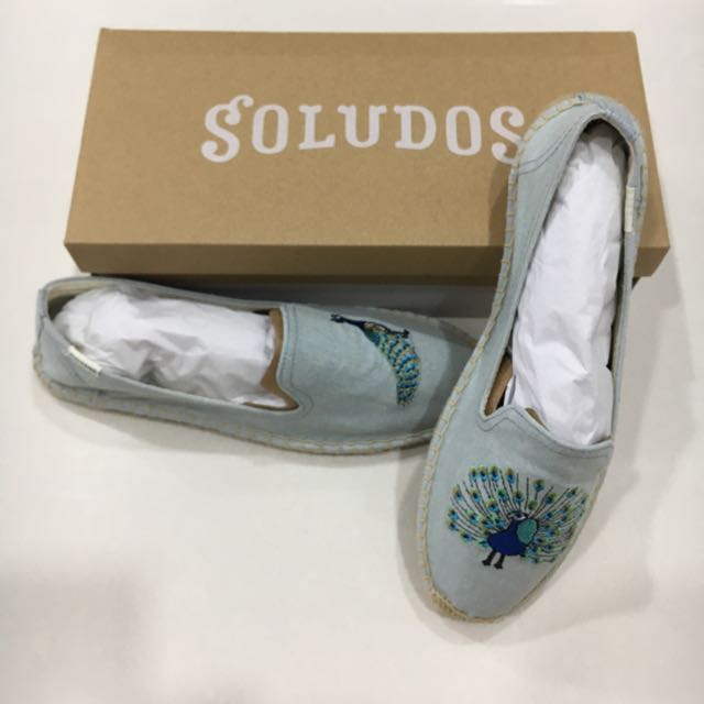 Soludos peacock discount