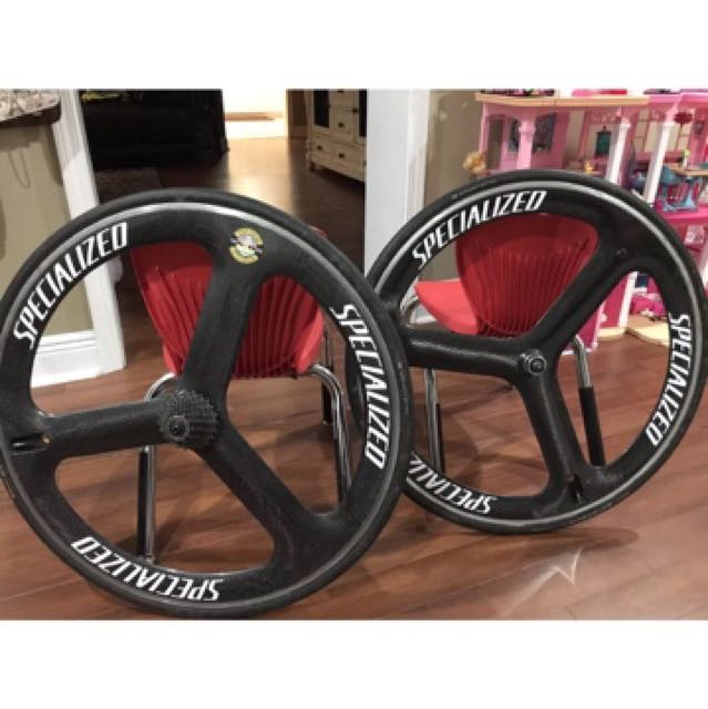 Specialized Tri spoke Wheelset on Carousell