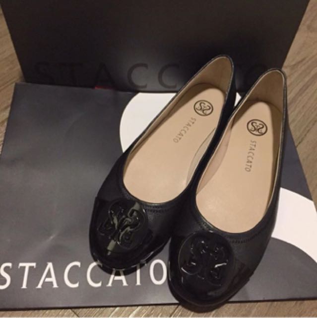 Staccato Flat Shoes Full Leather 