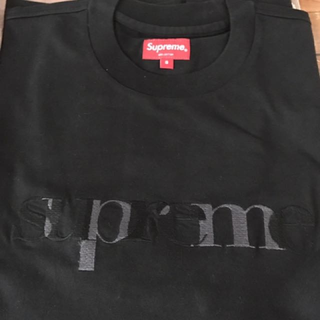 supreme overlap tee