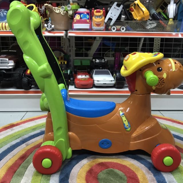 Vtech Plastic Rocking Horse for Toddlers 2in1 Smart Rideon Rocker