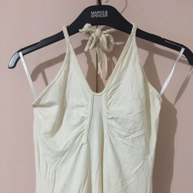 ZARA White Backless Top on Carousell
