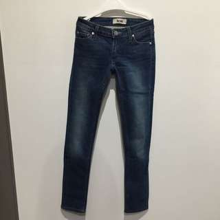 ACNE Jeans 25 Skinny Dark Blue Women Ladies 6