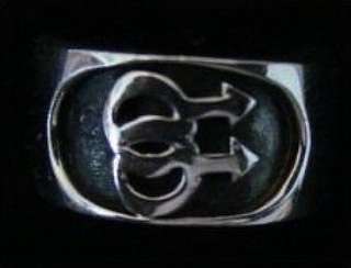 Gay Mars MALE symbol ring jewelry Solid Sterling Silver Size 12
