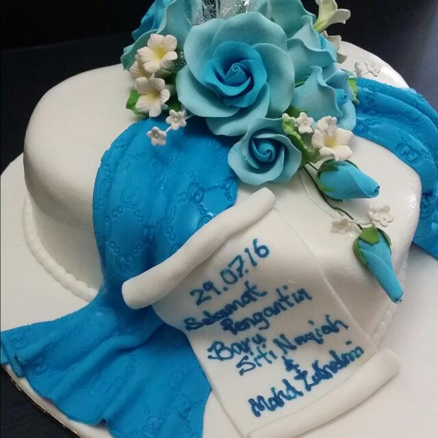 Single Tier Wedding Cakes | Small One Tier Wedding Cakes – Cutter & Squidge