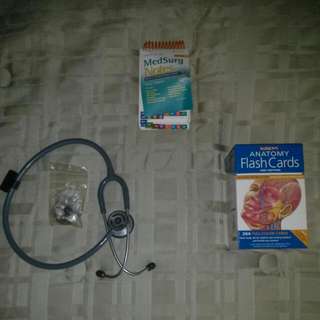 Riester Stethoscope, Anatomy Flash Cards, Med Surg Notes 3rd Edition