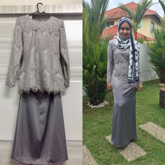 Baju Kurung Lace By Moderee Fesyen Muslimah di Carousell