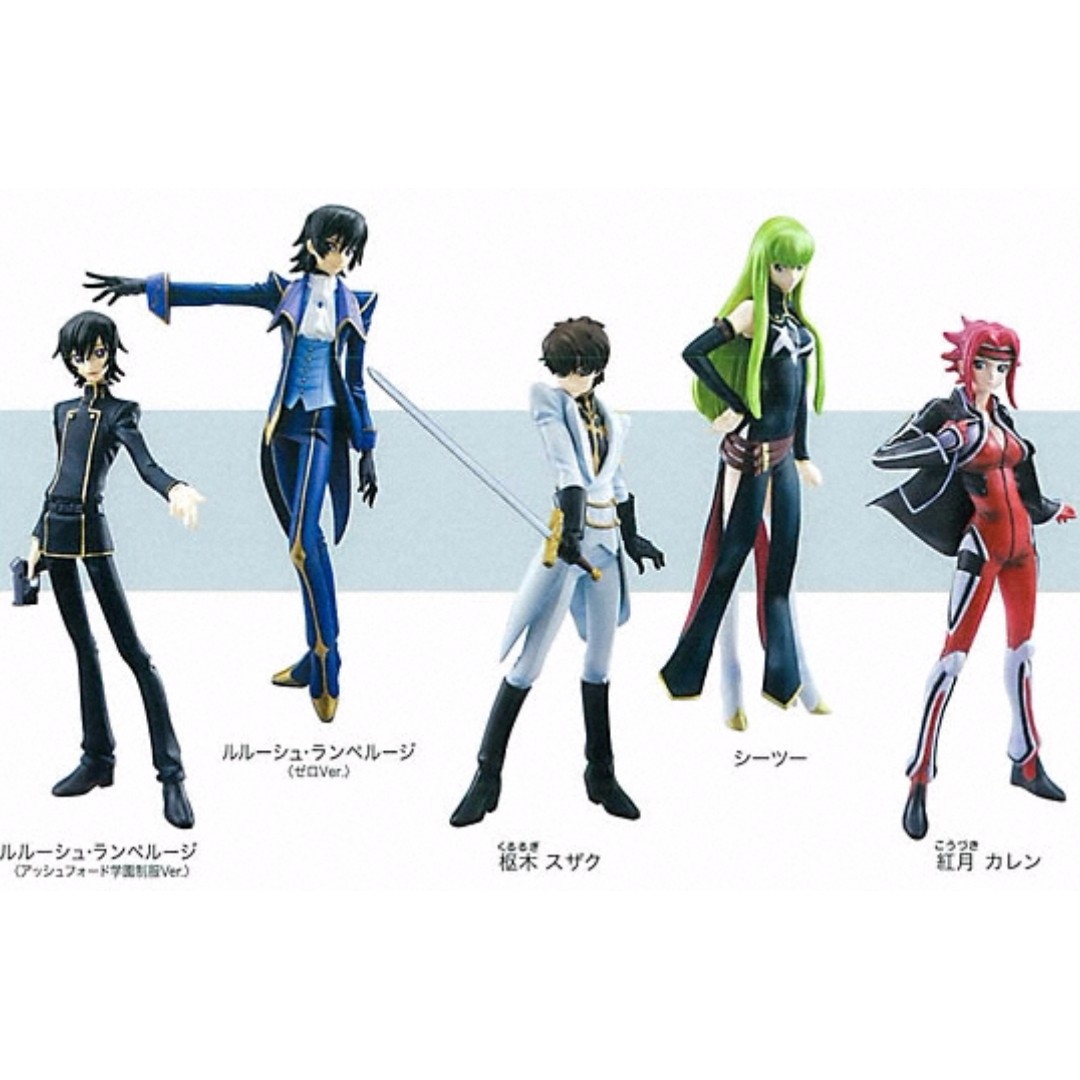 Wallpaper Code Geass Hangyaku No Lelouch R2 Ex Portraits Set Of 5 HD