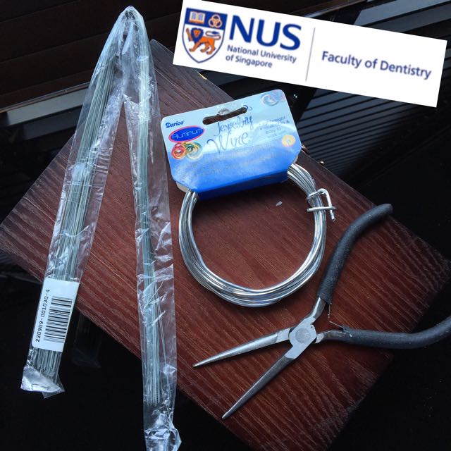 Dentistry Manual Dexterity Test Wire Bending Set Design Craft