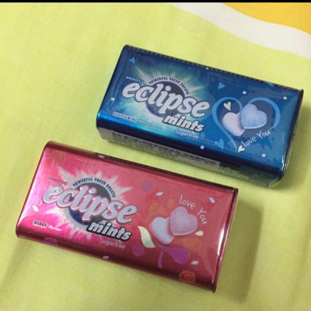 Eclipse Heart Shaped Mints ( Sugar Free) Limited Edition, Food & Drinks
