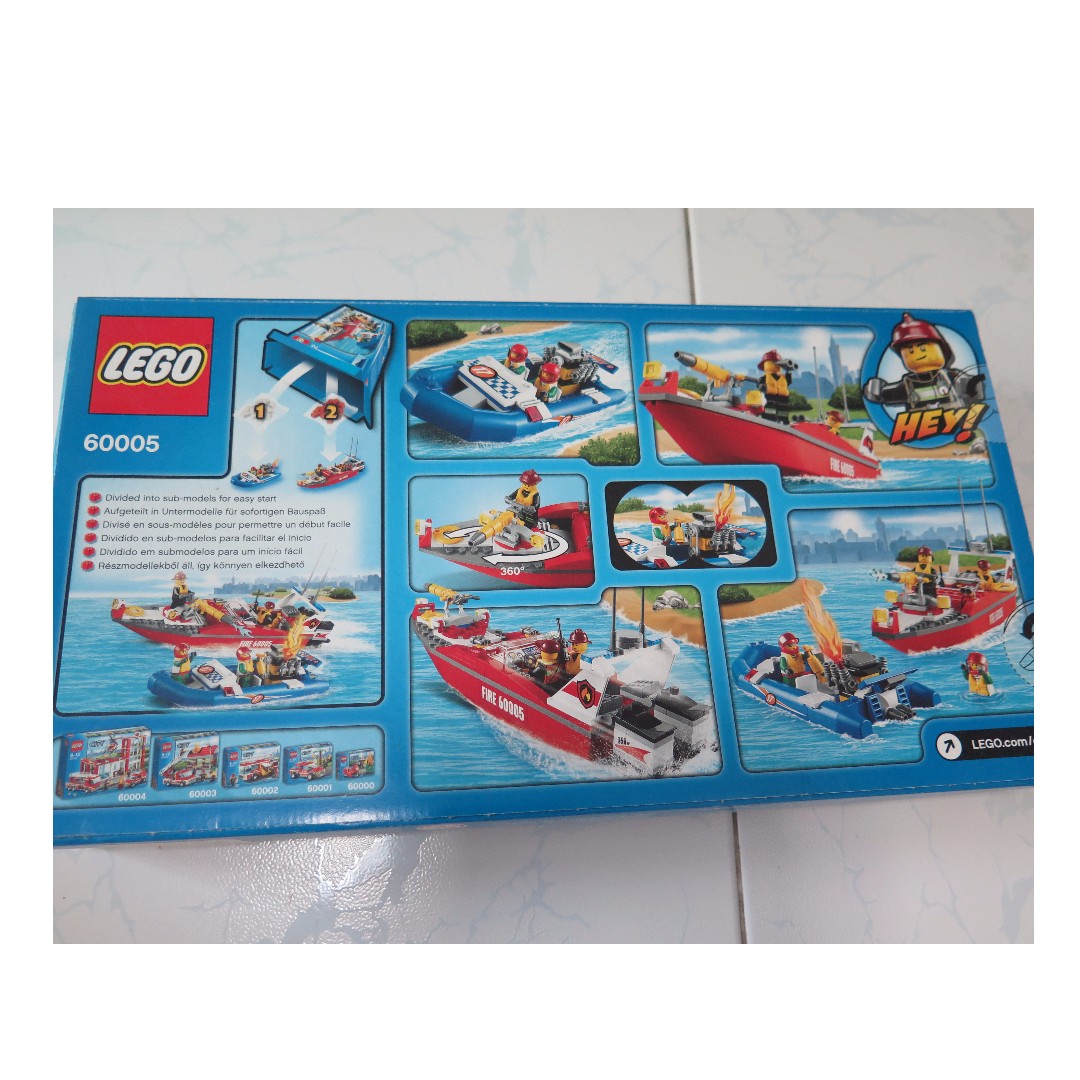 lego city fire boat 60005